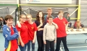 7 jeunes du Daulphy-club pour une 7ème place au Championnat de France Minimes de hockey-subaquatique à Talence !!!